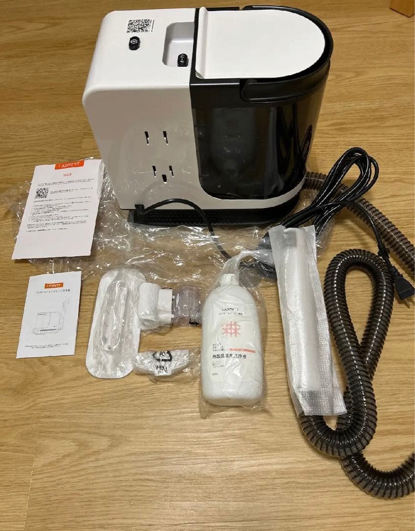 新品！【超強吸引力】カーペットクリーナー　掃除用品　自動洗浄　大容量水タンク