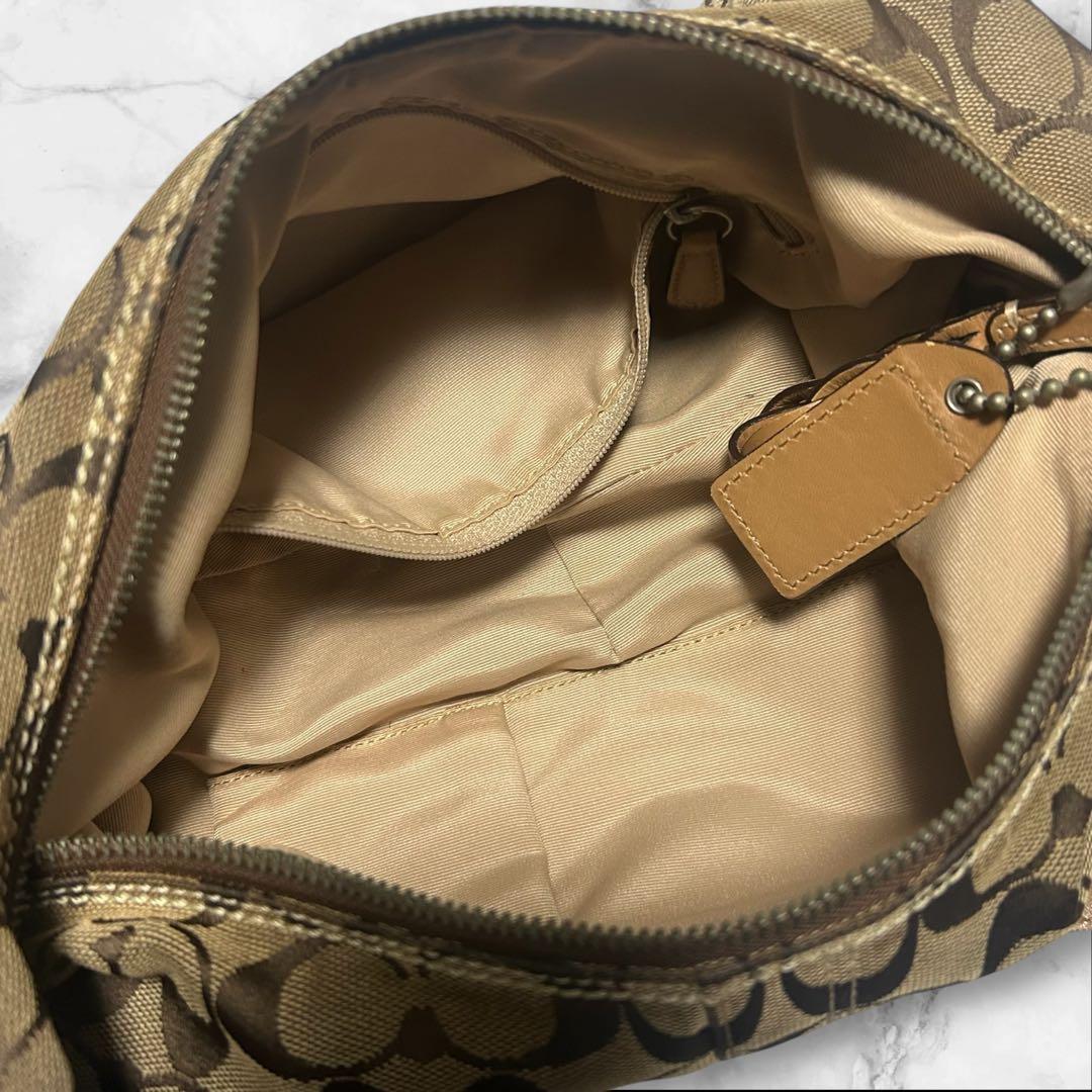 COACH ホーボー 三日月 ワンショルダー ショルダーバッグ ハーフムーン