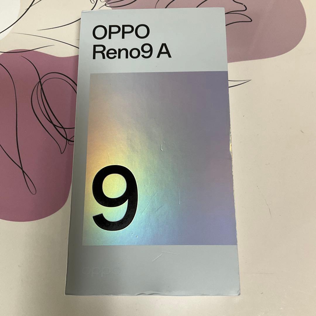 新品　開封済　楽天OPPO Reno9A ナイトブラック　CPH2523