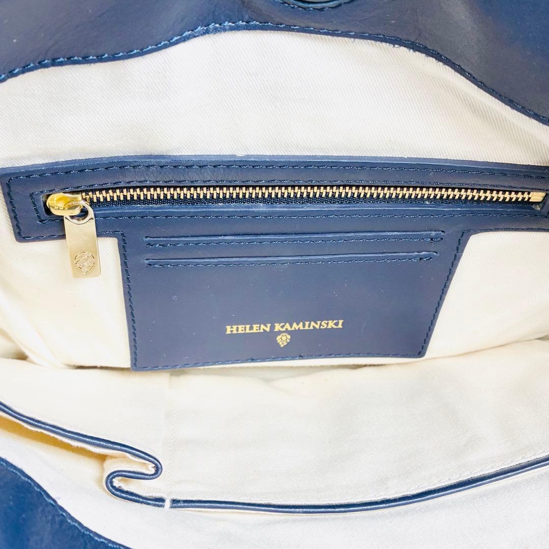 ★ ヘレンカミンスキー　人気　レザー　カゴバッグ　美品　大容量