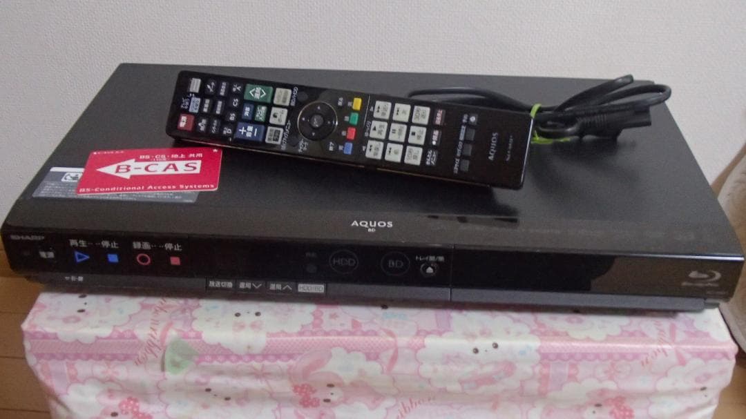 AQUOS BD-HW51 Blu-rayレコーダー整備点検済み、