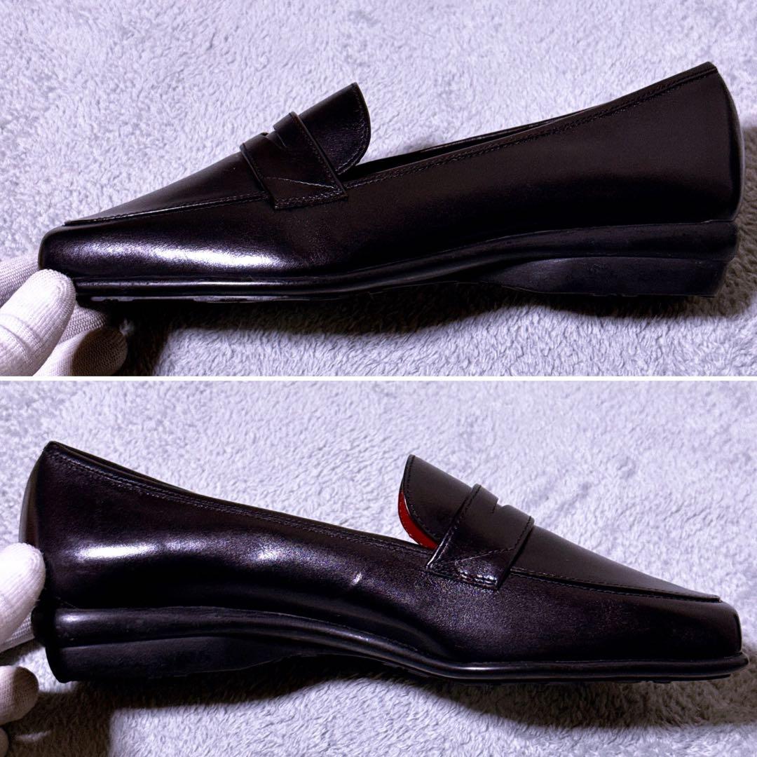 23cm【未使用】フェラガモ ローファー ブラック レディース 5 1/2