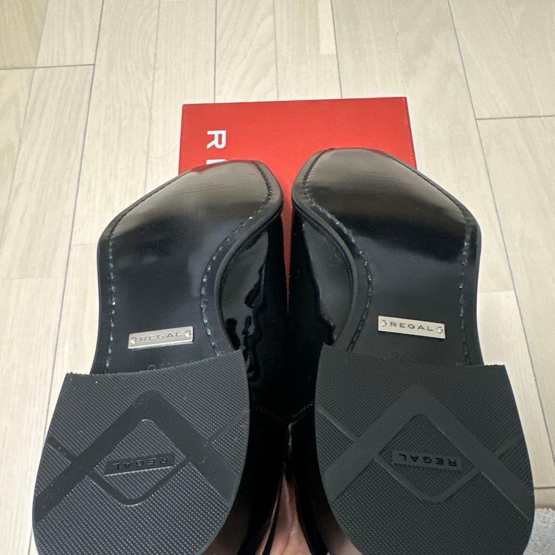 ［REGAL］24.5㎝ エナメルシューズ　ウエディング　新郎 結婚式 披露宴