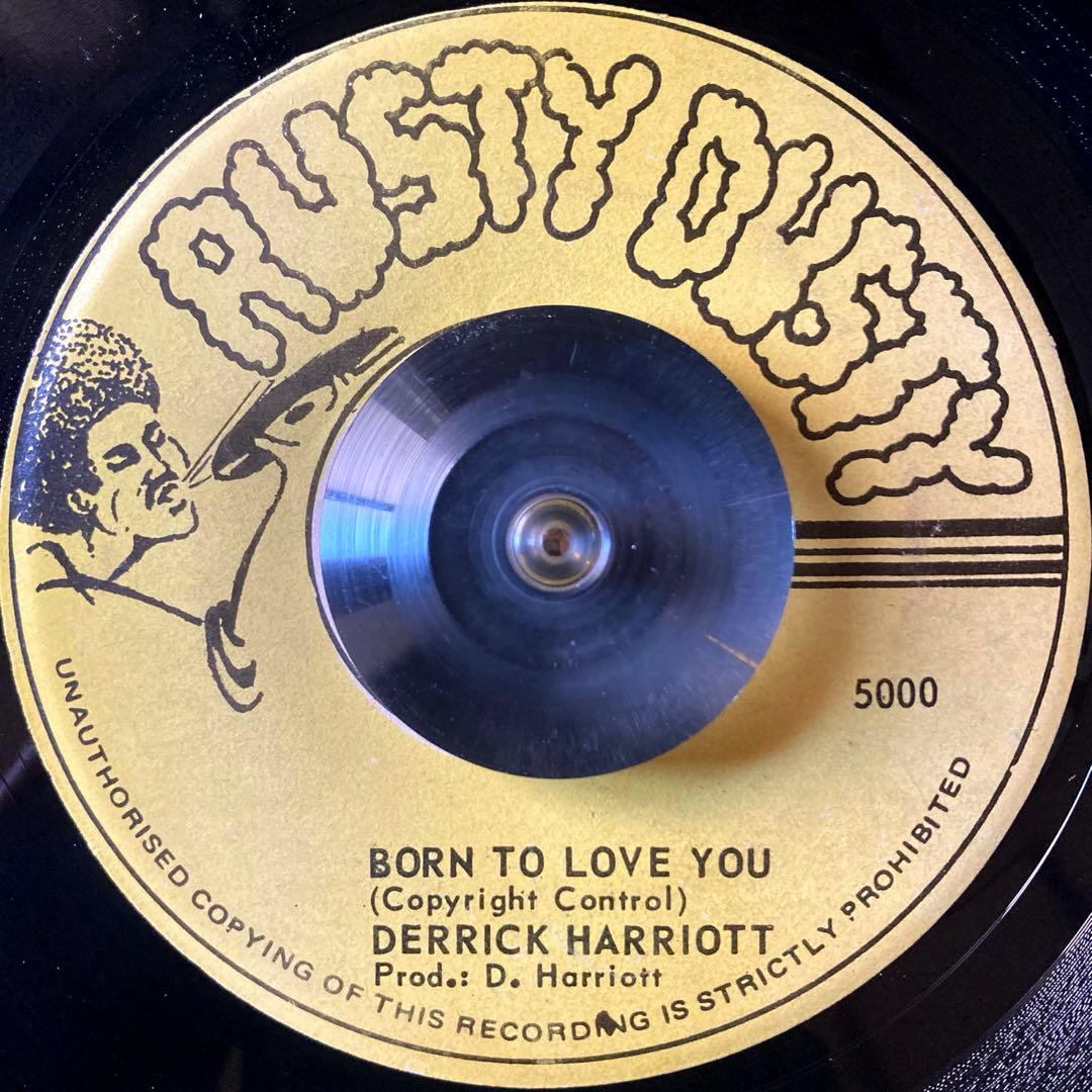 レゲエ DERRICK HARRIOT - BORN TO LOVE YOU