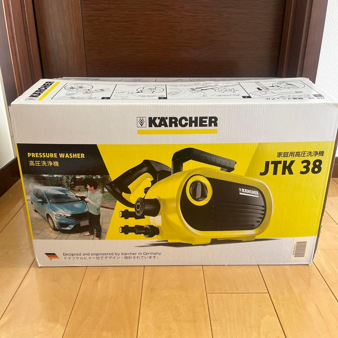 ケルヒャー★家庭用高圧洗浄機★KÄRCHER ★JTK 38 本体★新品同様★