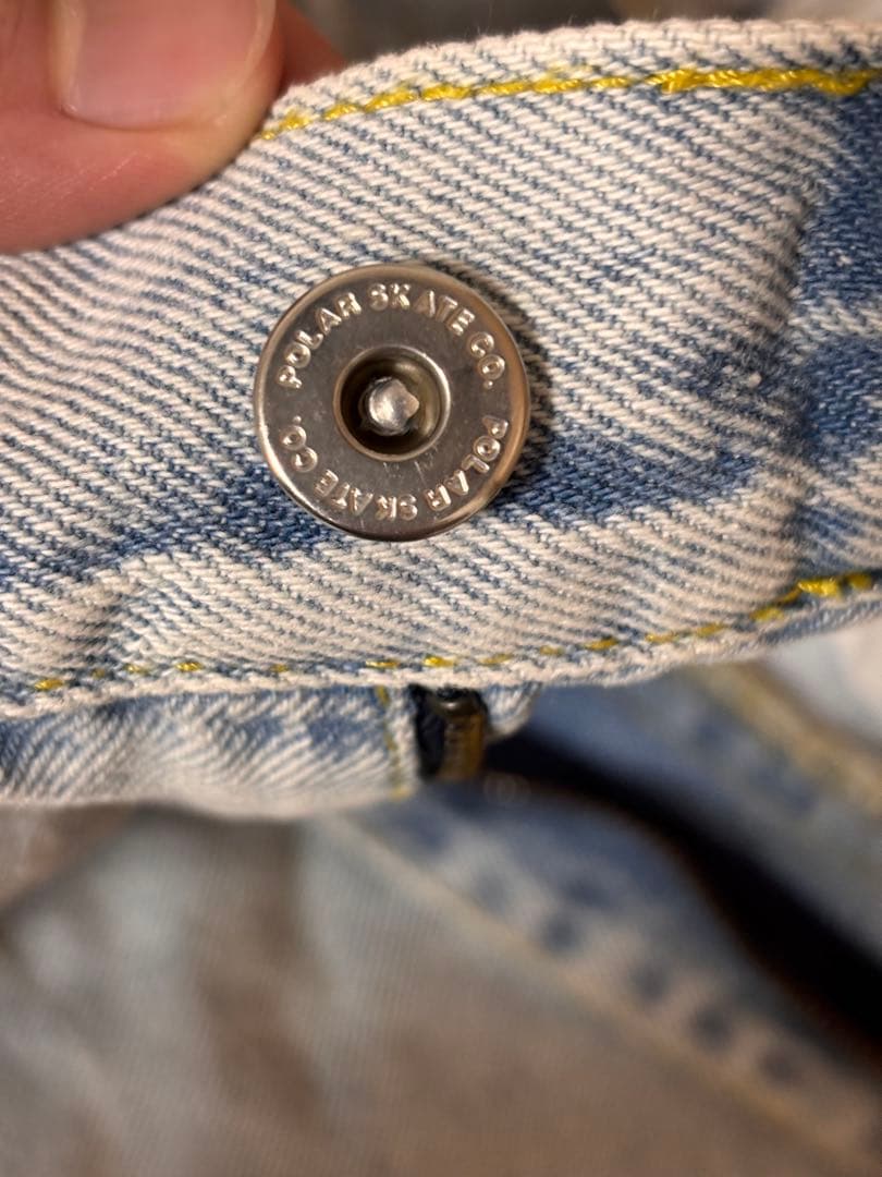 旧ロゴPolar Skate Big Boy ライトブルー S