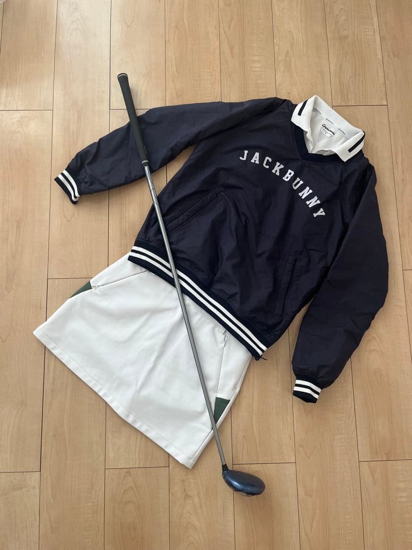 お買い得！JACKBUNNY ネイビー 防風中綿アウター