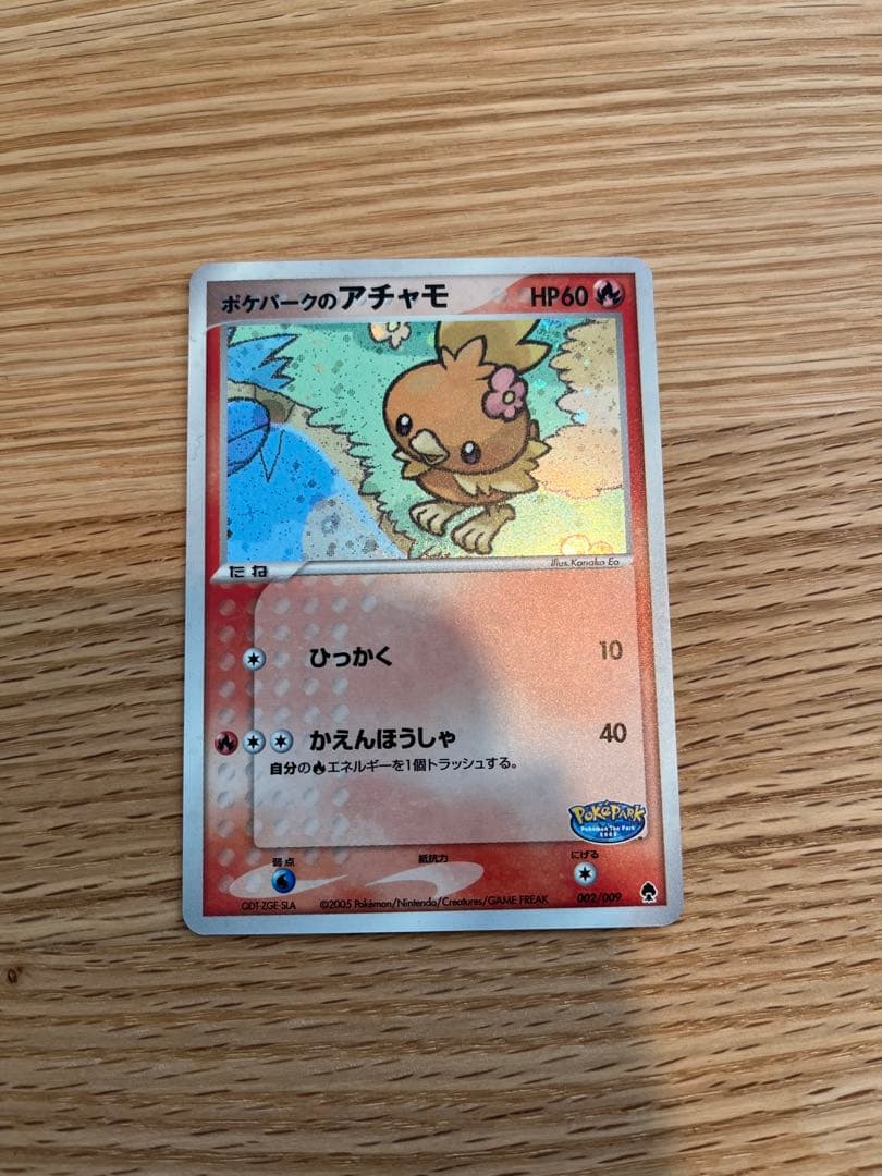 アチャモ(ポケパーク)