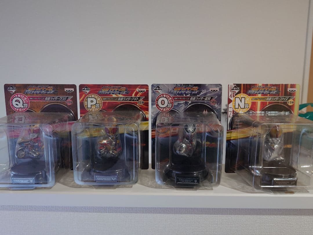 仮面ライダー 一番くじ　平成ライダーマシーンズ　コンプ