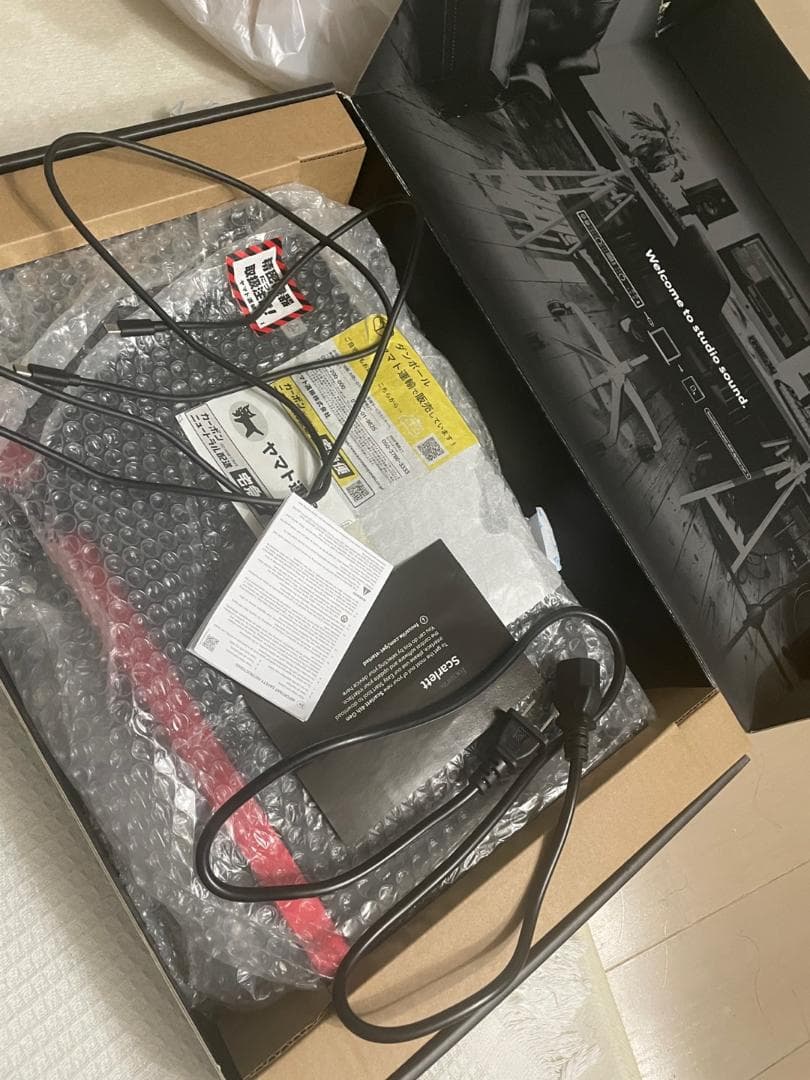 DTM・DAW Focusrite Scarlett 18i20 gen4