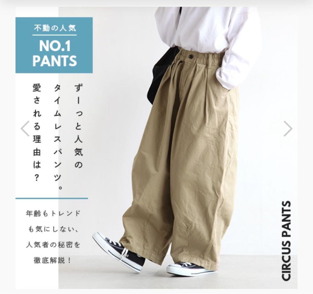 ほぼ未使用　HARVESTY(ハーベスティ) チノクロスサーカスパン