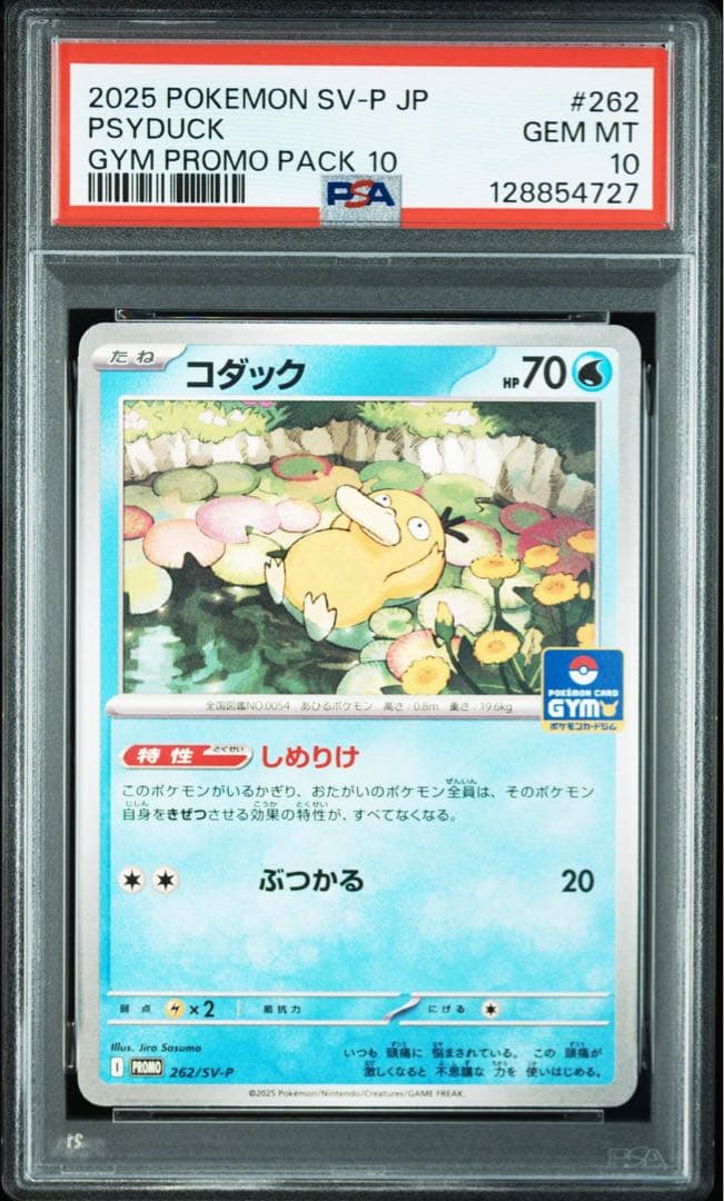 【PSA10】コダック ジムプロモ しめりけ Psyduck 6連番