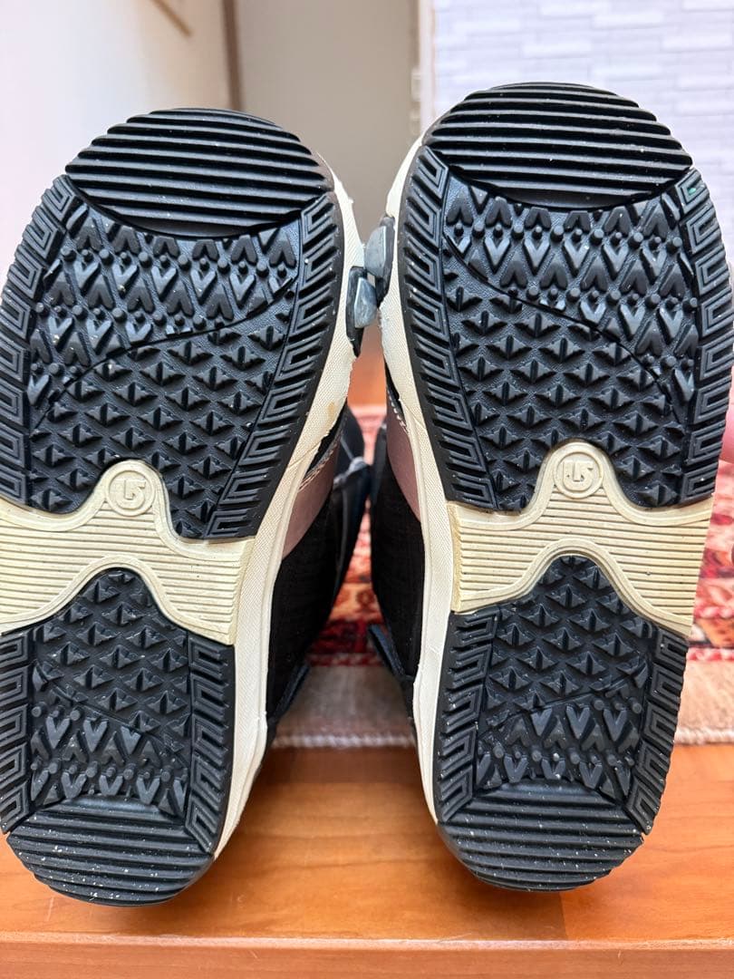 Burton、ウィメンズ、ライムライト、ステップオン、24cm、中古