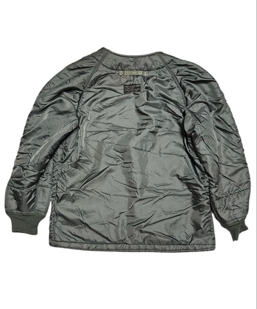 50s 黒タグ USAF 米軍実物 ウール ライナー ジャケット ミリタリー