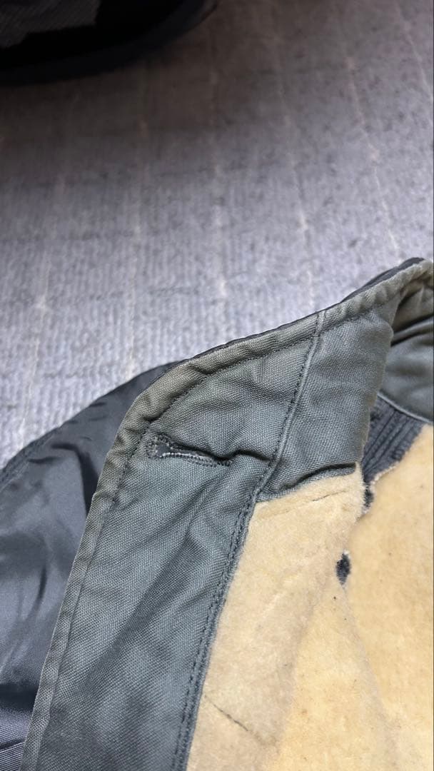 50s 黒タグ USAF 米軍実物 ウール ライナー ジャケット ミリタリー