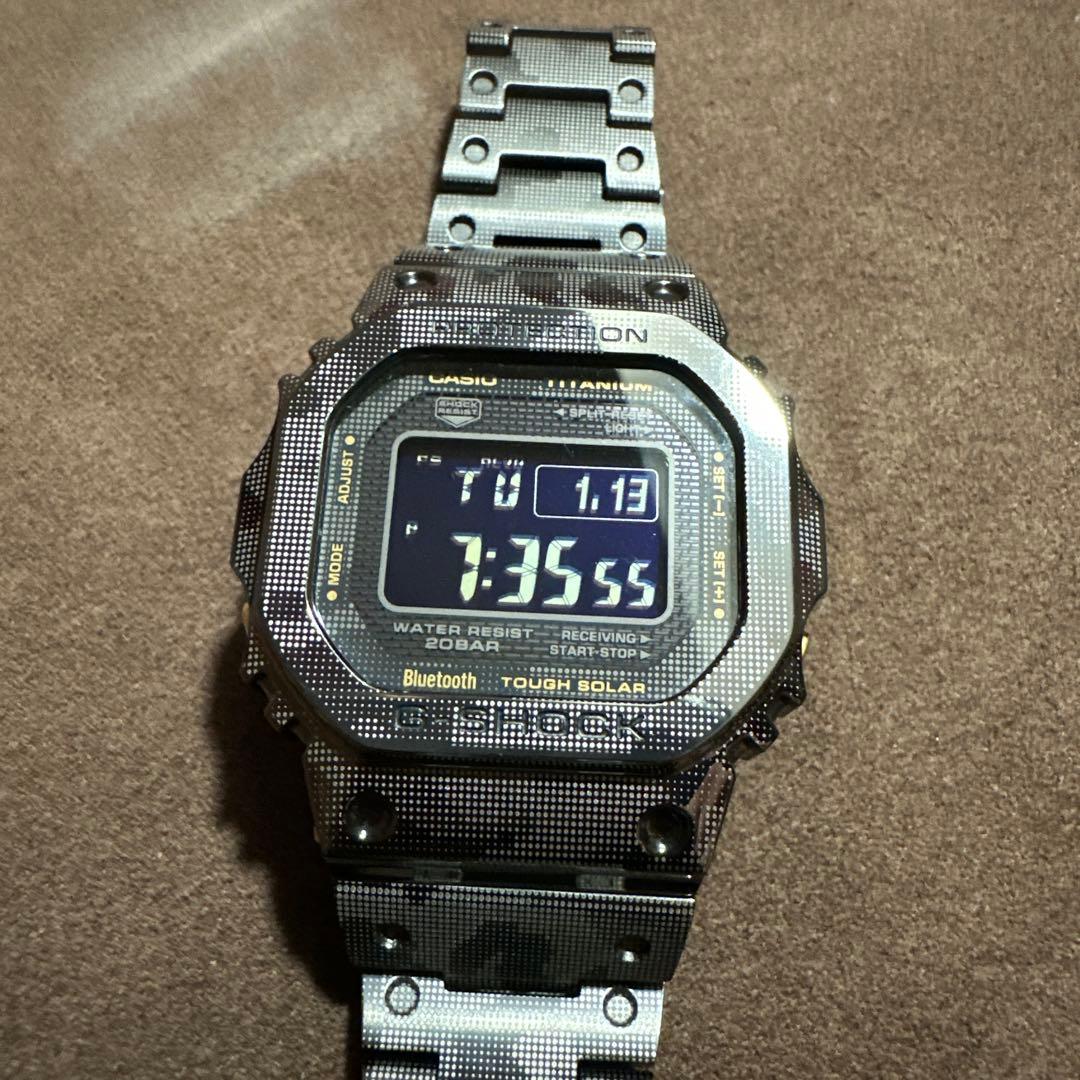 パ*ル様 【極美品‼️】G-SHOCK GMW-B5000TCM-1JR チタン