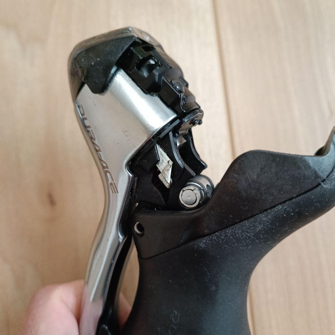 Shimano Dura-Ace シフター ブラック/シルバー　st-7801