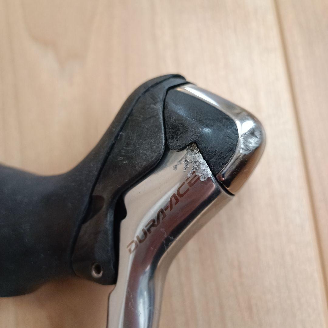 Shimano Dura-Ace シフター ブラック/シルバー　st-7801