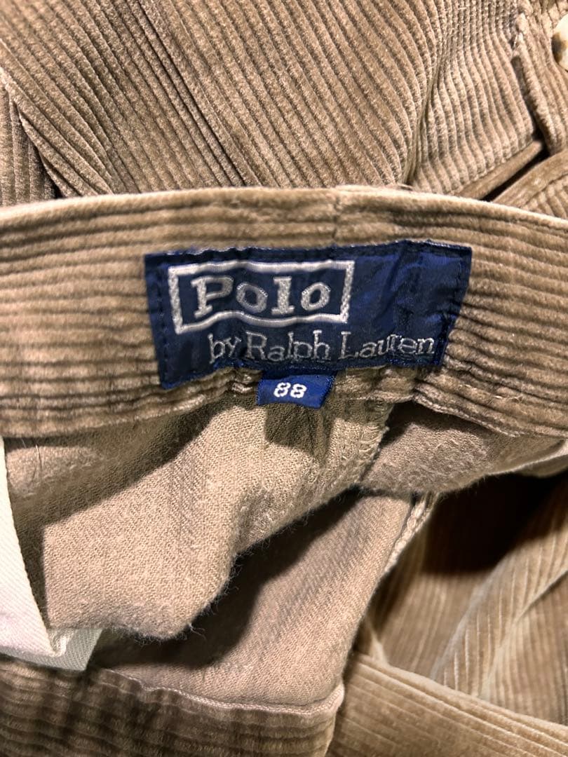極美品　ポロラルフローレン　コーデュロイ　グルカパンツ　88