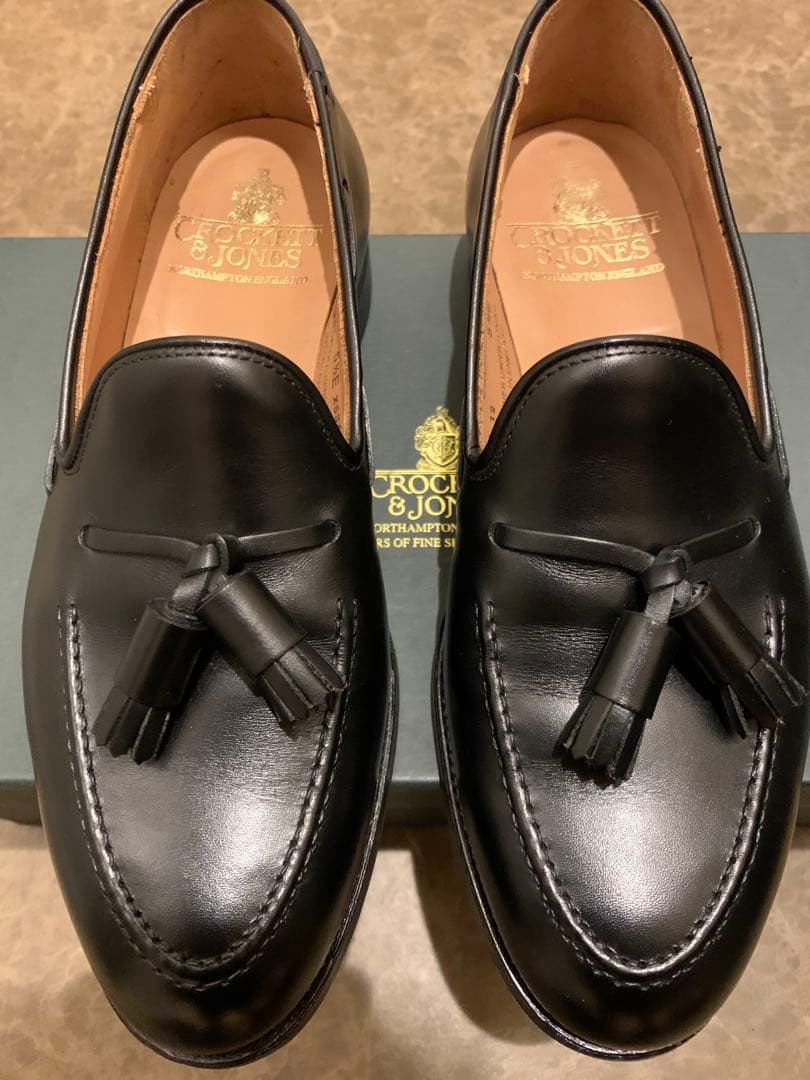 【美品】クロケット&ジョーンズ　キャベンディッシュ3　UK5.5