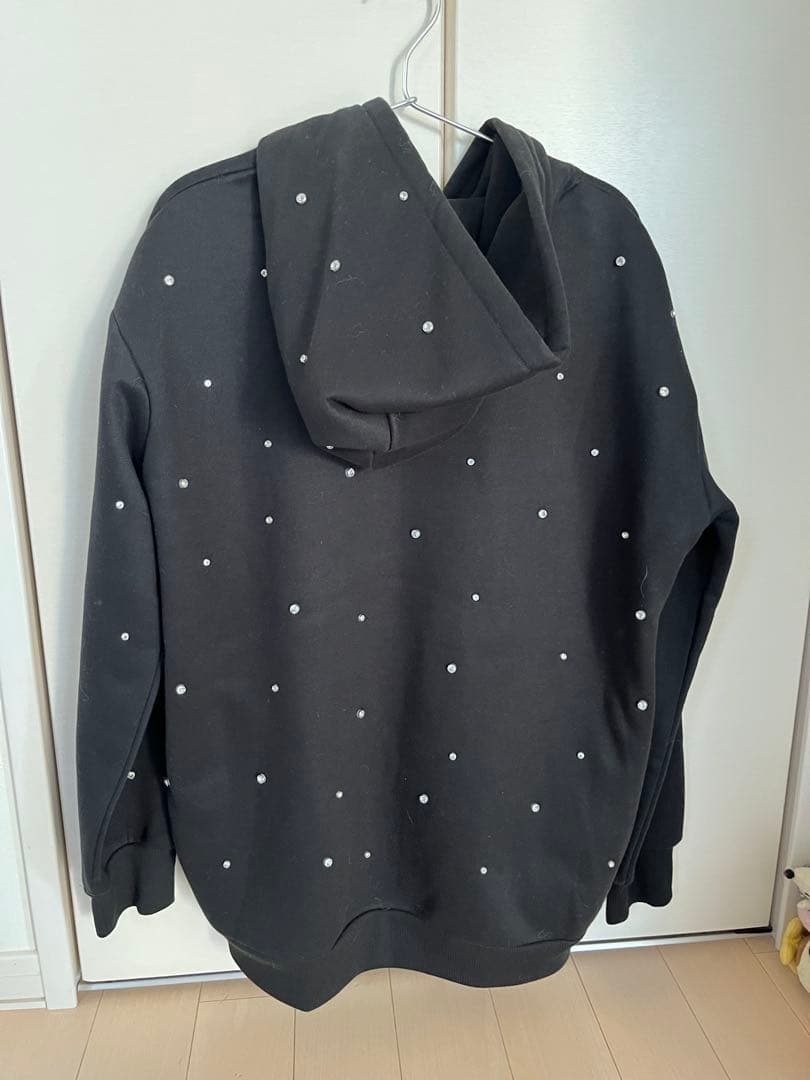 【新品未使用タグ付き】Darich DDロゴビジュージップパーカー ブラック