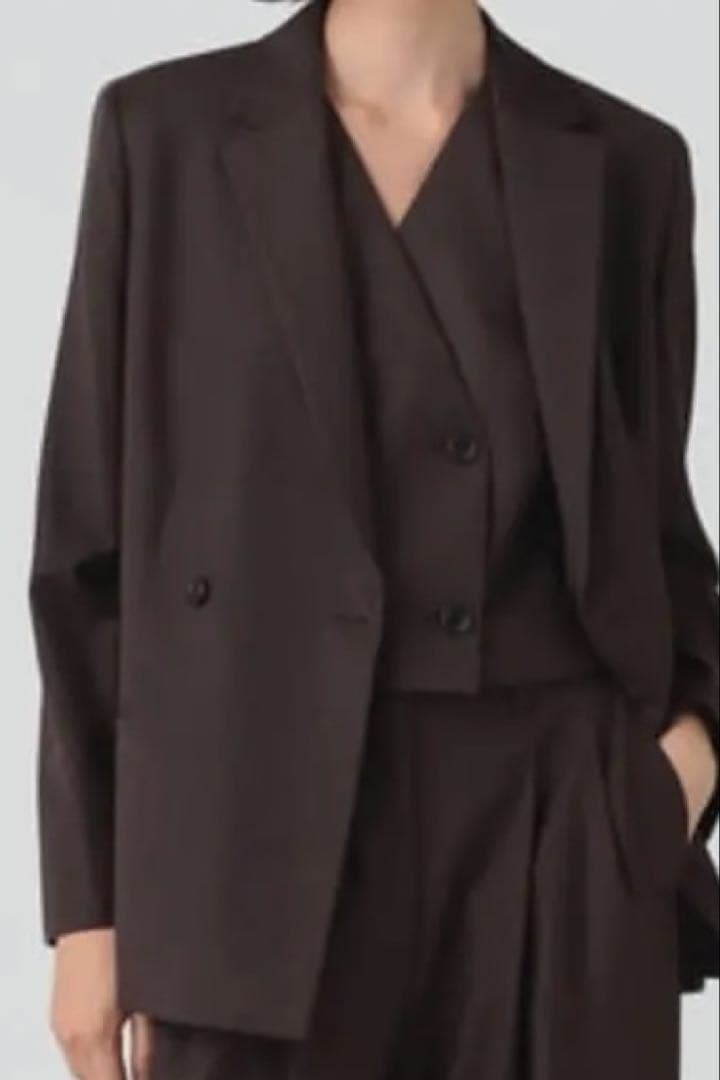 Theory ダークブラウンジャケット