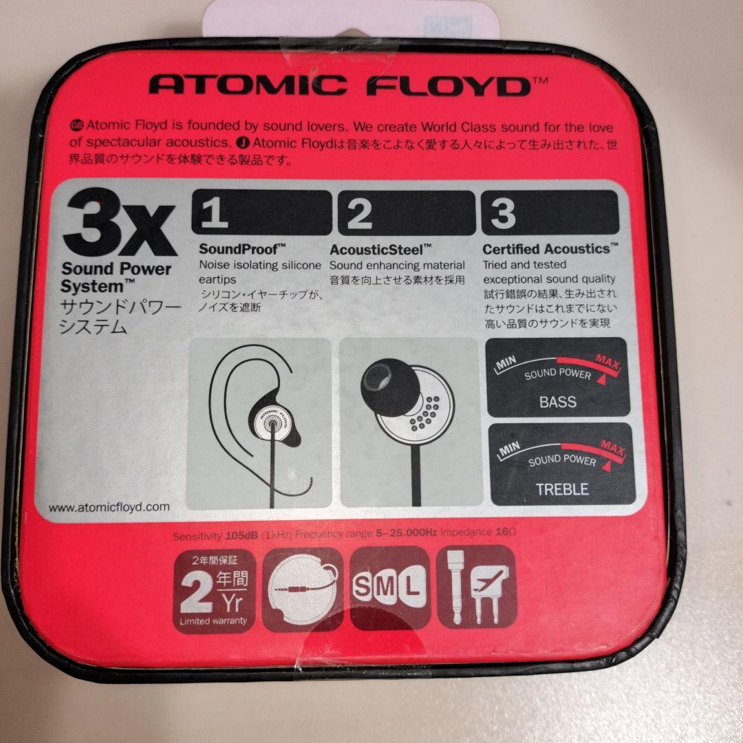 有線イヤホン Atomic Floyd SAF-EP-000001 希少新品