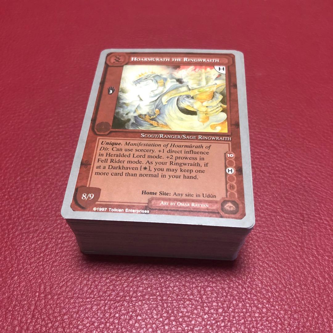 ミドルアース　カード　チャレンジデッキH ccg コンプ　指輪物語　希少