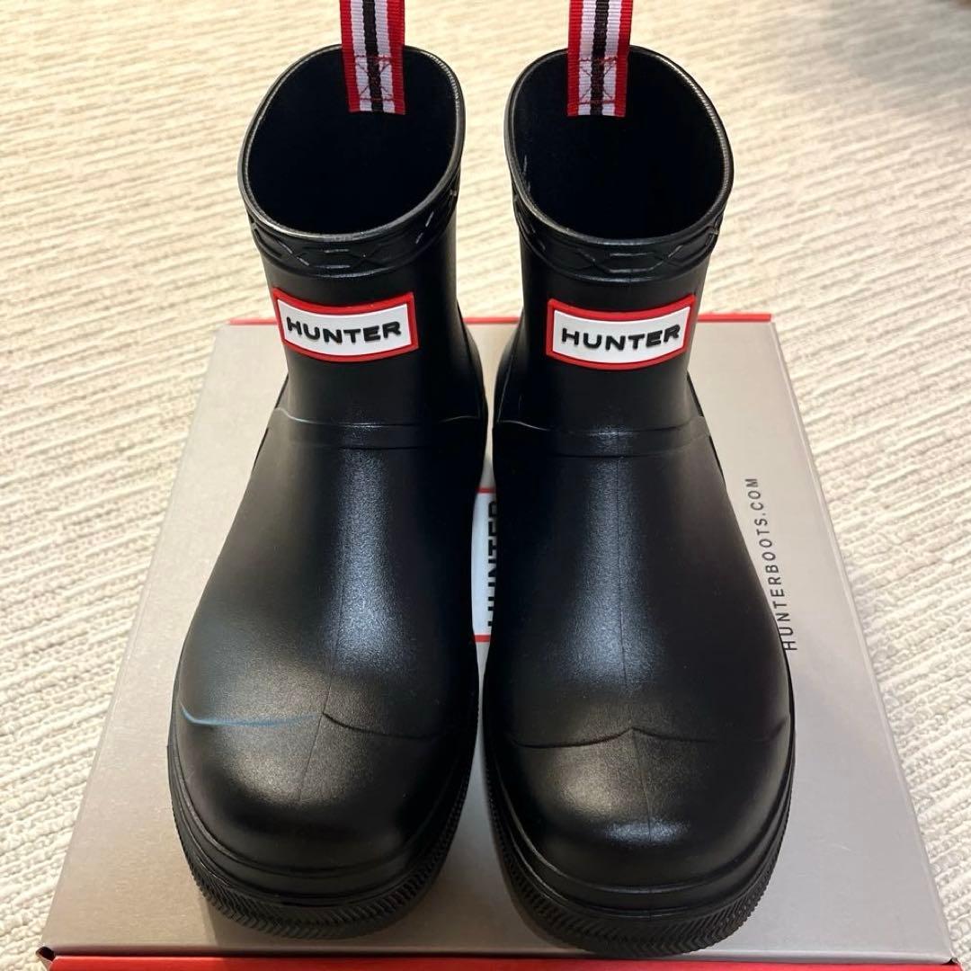 HUNTER ハンター レディース レインシューズ ショートブーツ 24cm