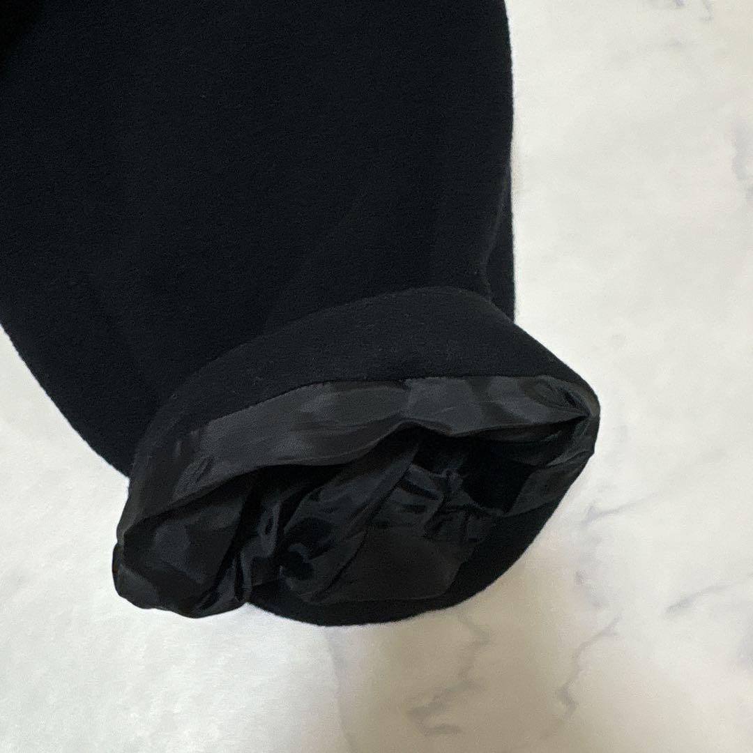 【美品】24AW YOKOCHAN ヨーコチャン バックパール コート ブラック