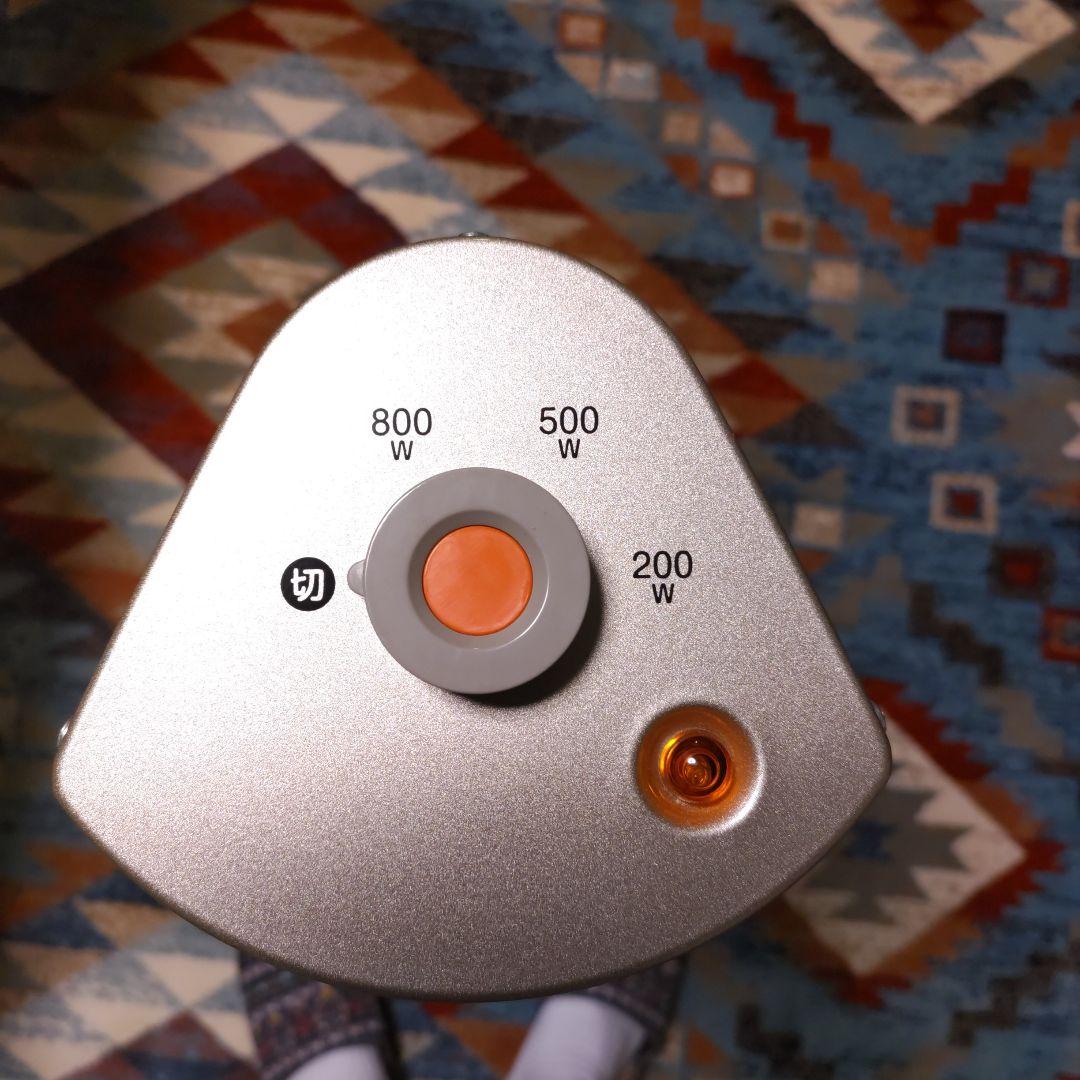 タワー型シーズヒーター シルバー 最大800W