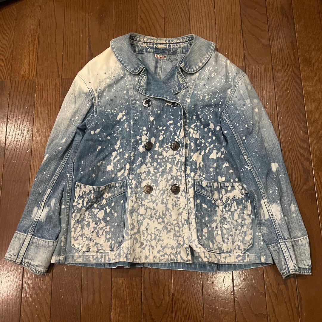 お値引き中‼️kapital KOUNTRYダメージデニムジャケット