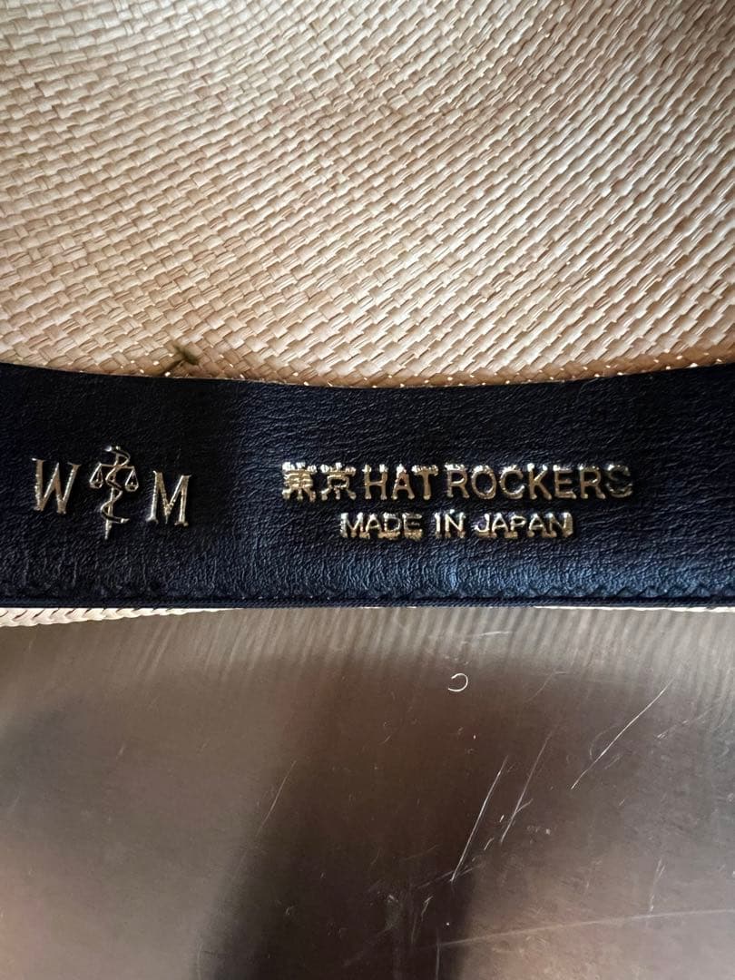 値下げ 美品 ワコマリア/パナマハット/ Mサイズ