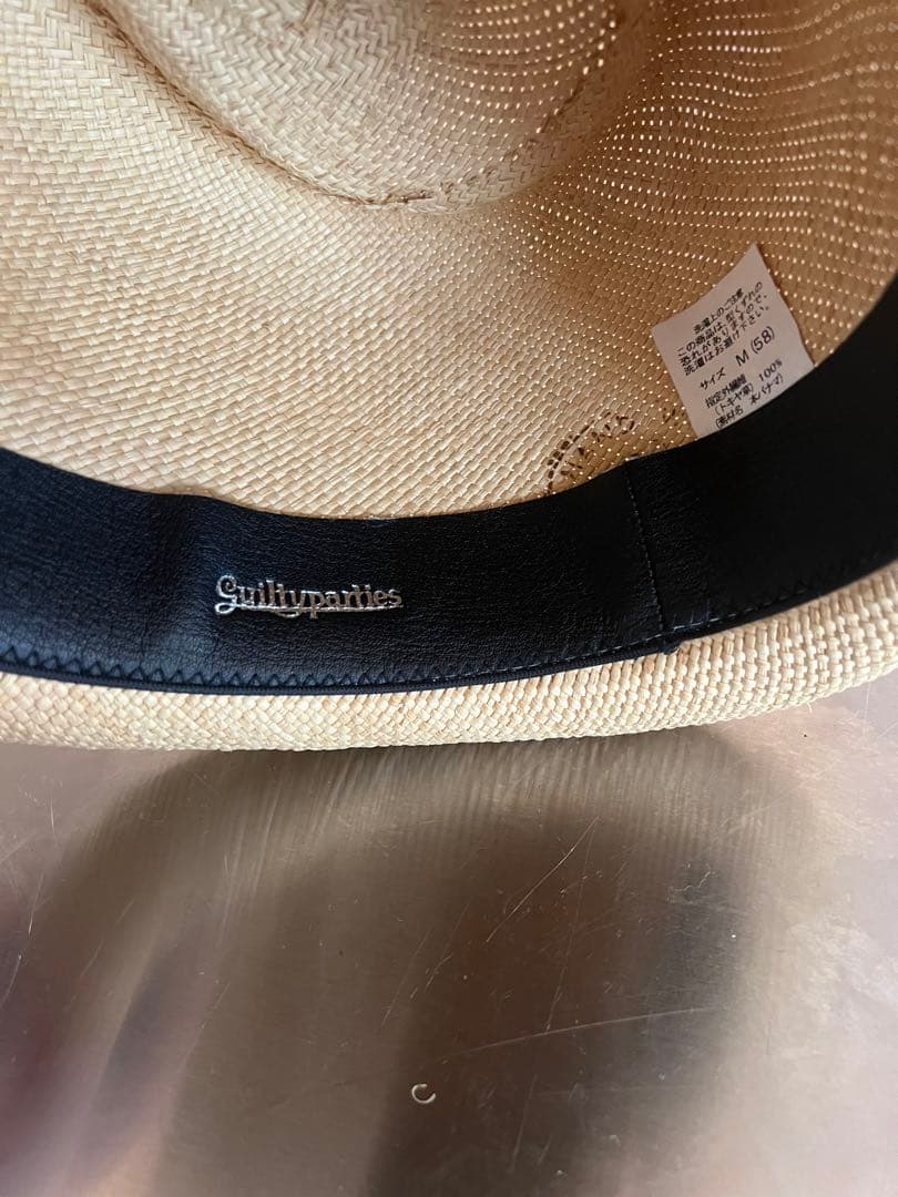 値下げ 美品 ワコマリア/パナマハット/ Mサイズ