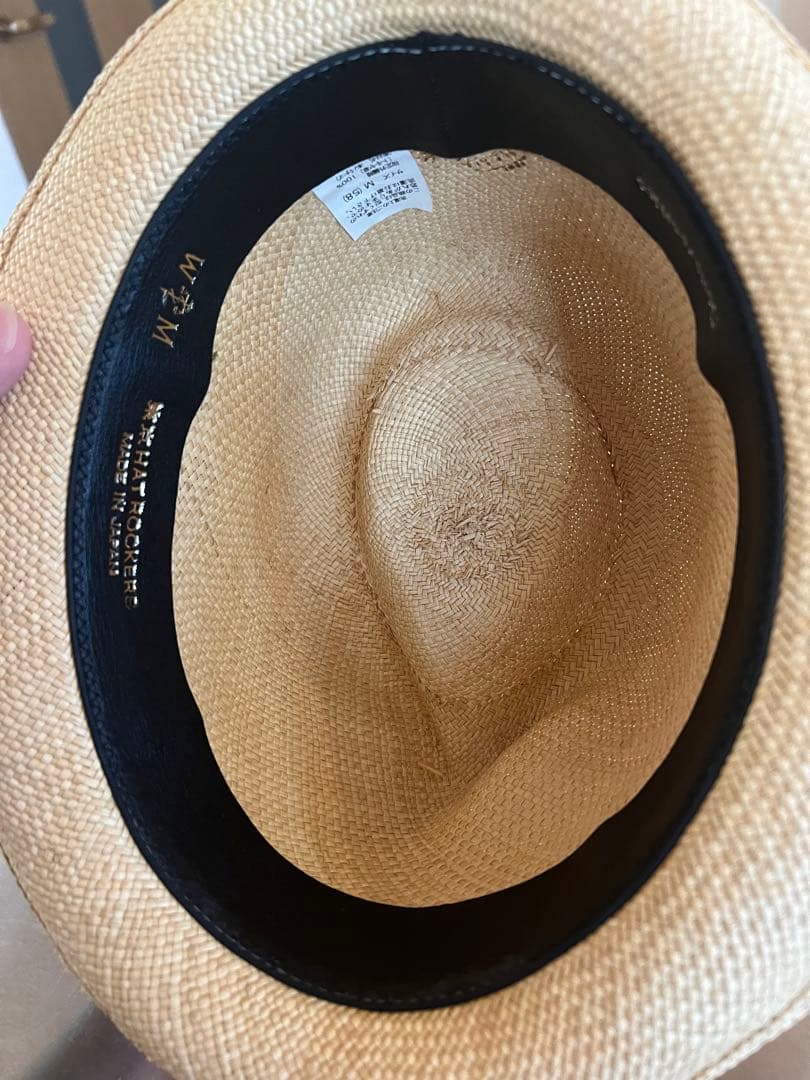 値下げ 美品 ワコマリア/パナマハット/ Mサイズ