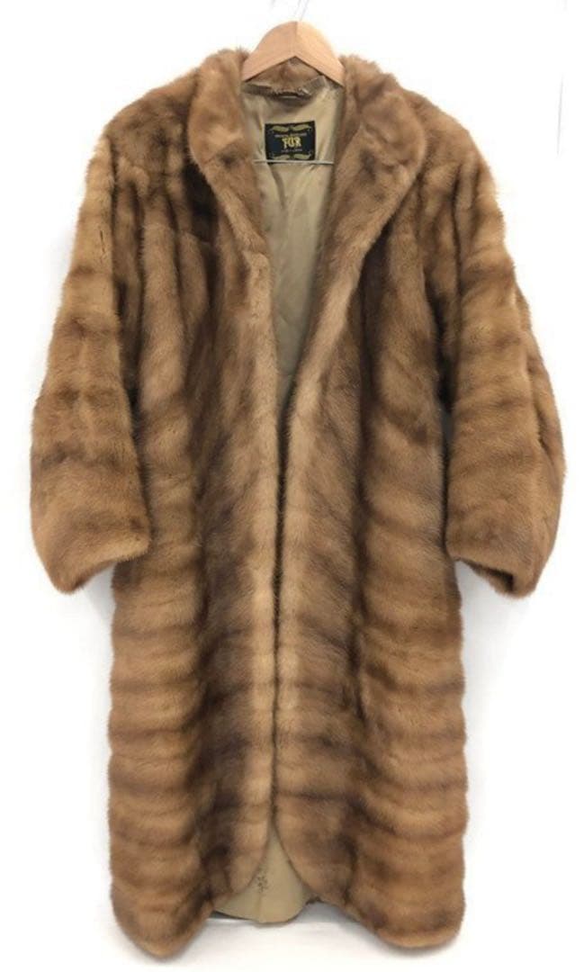 SAGA MINK ミンク デザイン ブラウン系 ミンクコート ファーコート