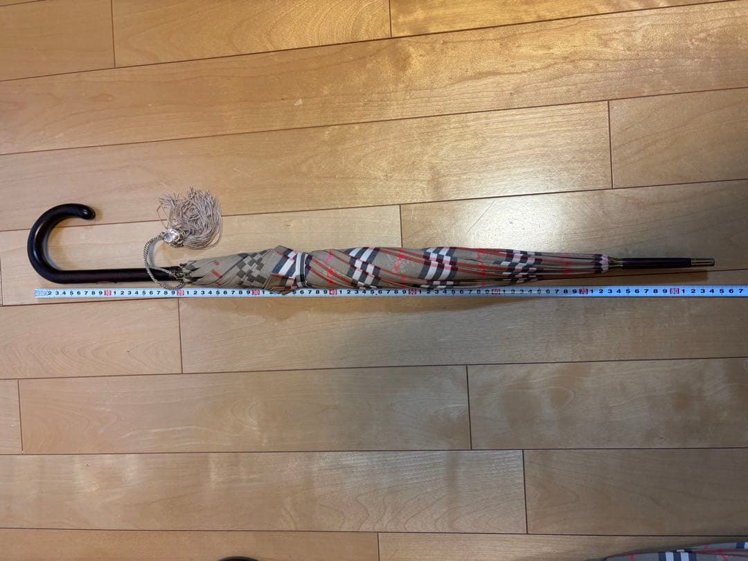 Burberrs 英国製 ロゴジャガード シャドーホースノバチェック　傘