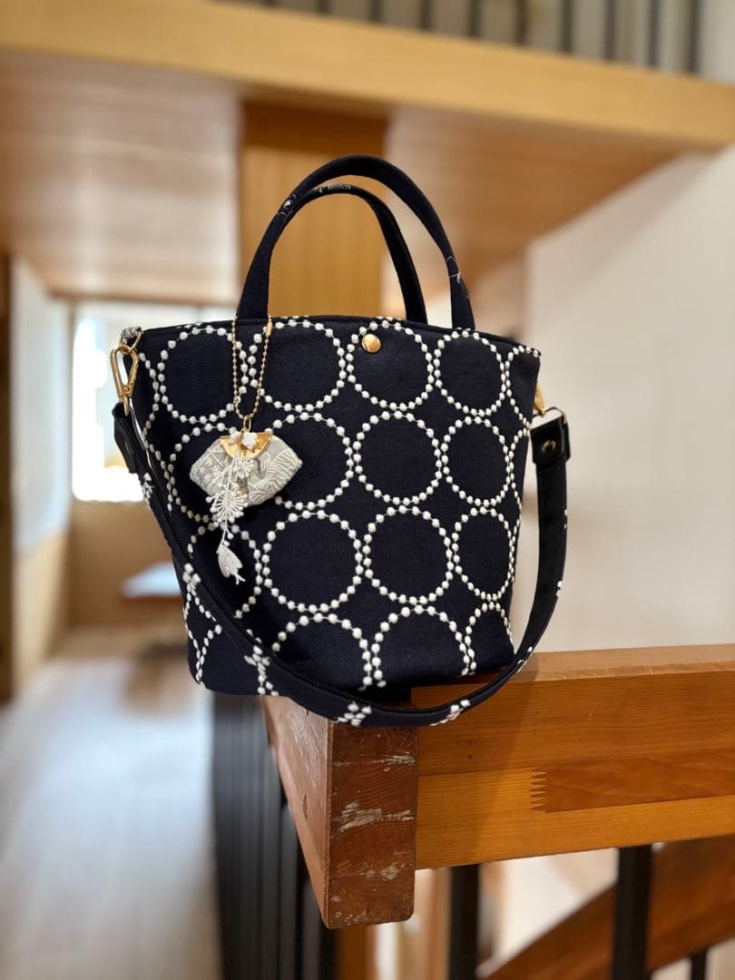 再販▪︎ミナペルホネン▪︎ハンドメイド▪︎2wayマール bag