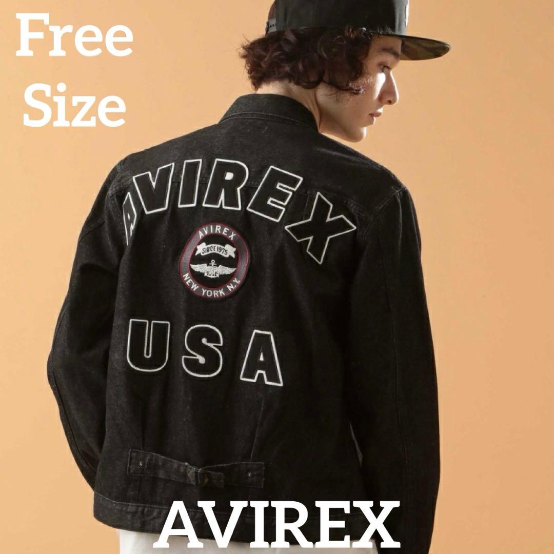 AVIREX 1st デニムジャケット Free