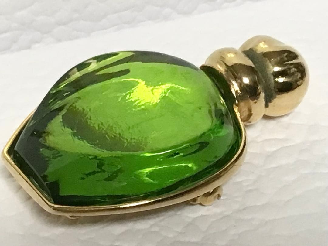 ディオール　香水　ブローチ　アンティーク