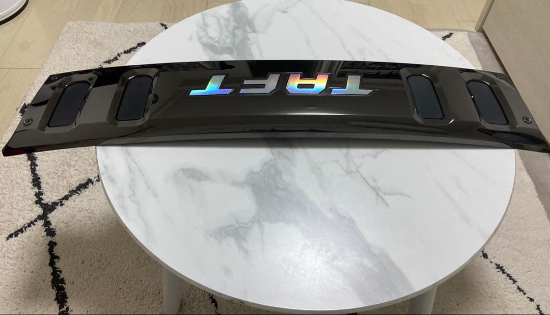 DAIHATSU TAFT タフト　フードガーニッシュ　ダークブラックメッキ