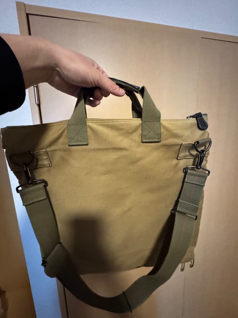 T*i様 PORTER Buzz Rickson's ハンドバッグ カーキ