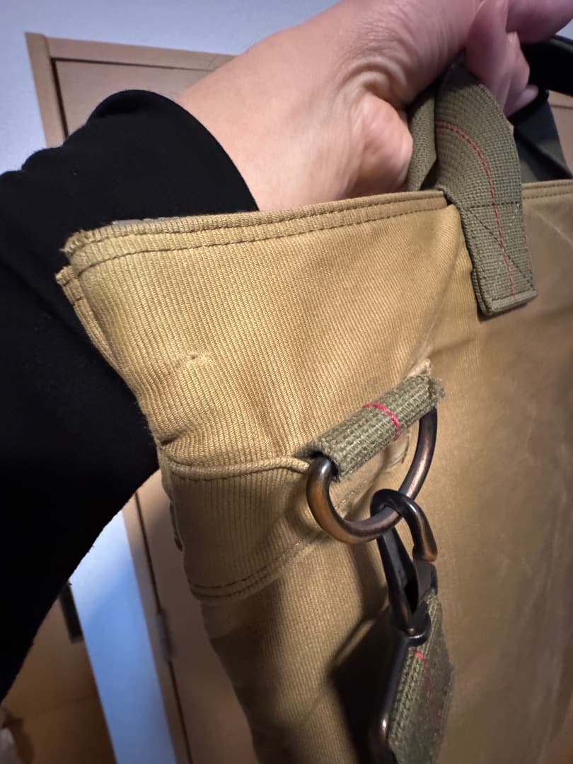 T*i様 PORTER Buzz Rickson's ハンドバッグ カーキ