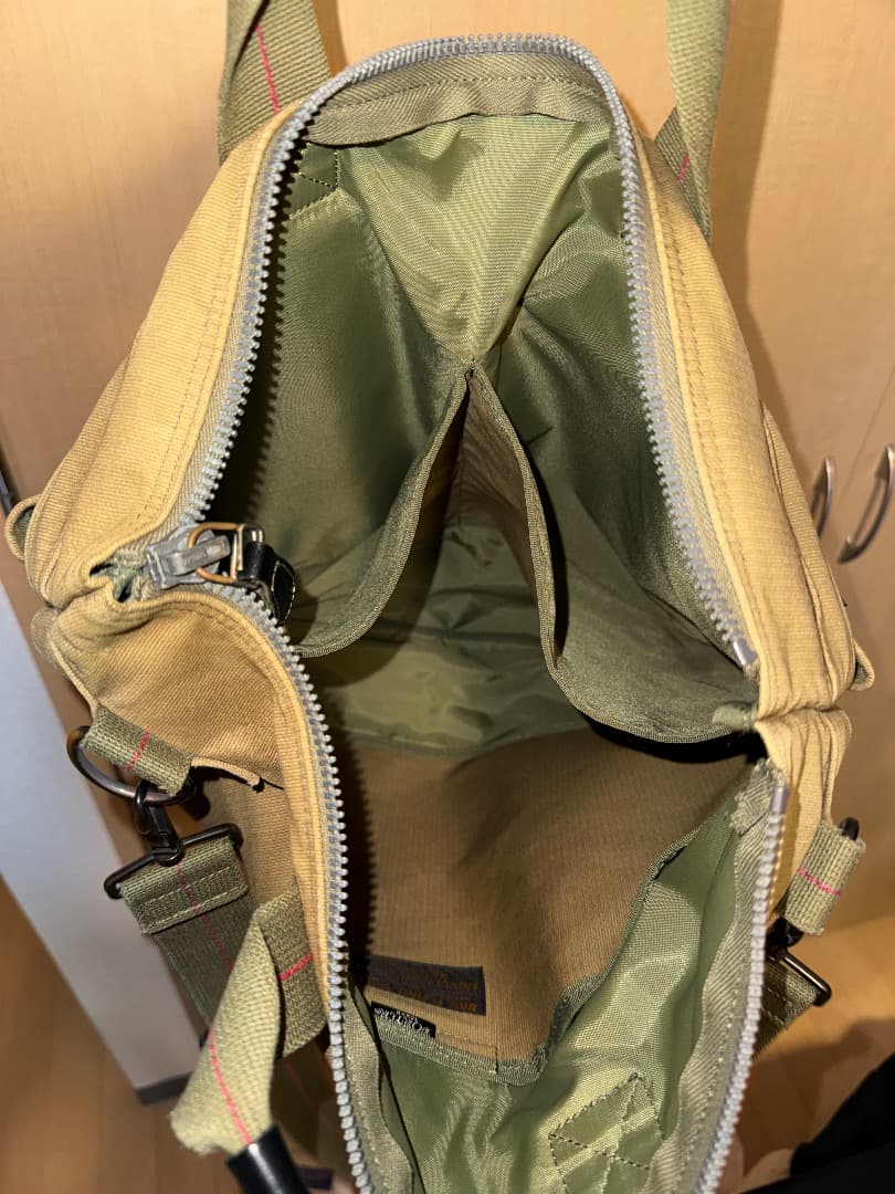 T*i様 PORTER Buzz Rickson's ハンドバッグ カーキ