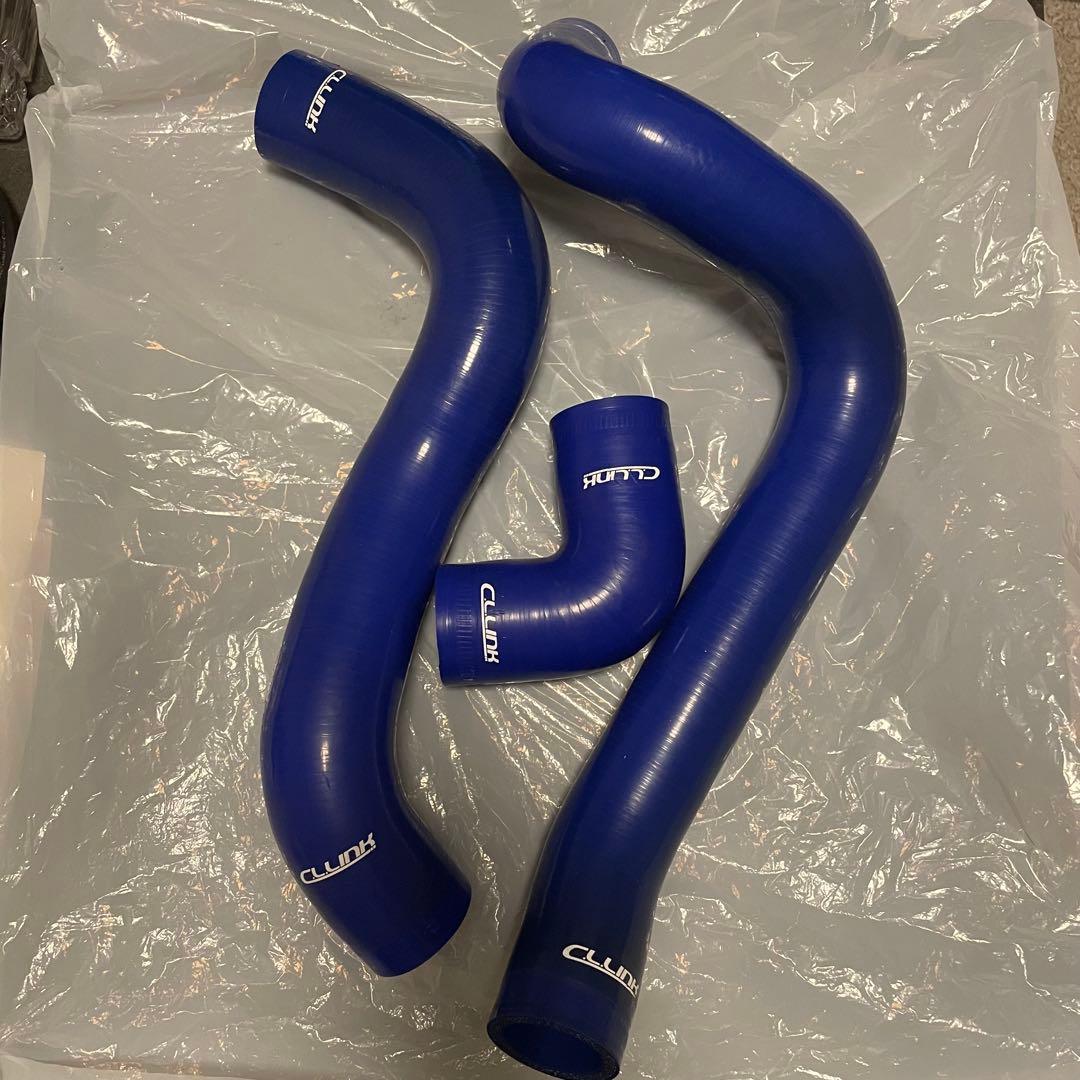 「中古品」ジムニーjb64 CLLINKシーエルリンクシリコンホース3点セット青