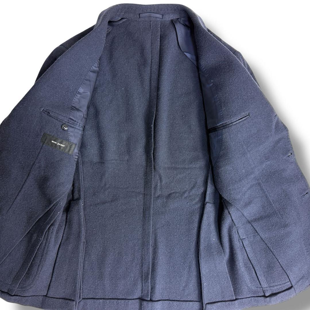 J7235美品 リングヂャケット CREAMWAFFLEツイードジャケット 44