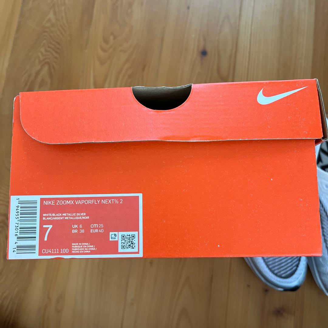 Nike ZoomX VaporFly Next%2 25.0cm 新品