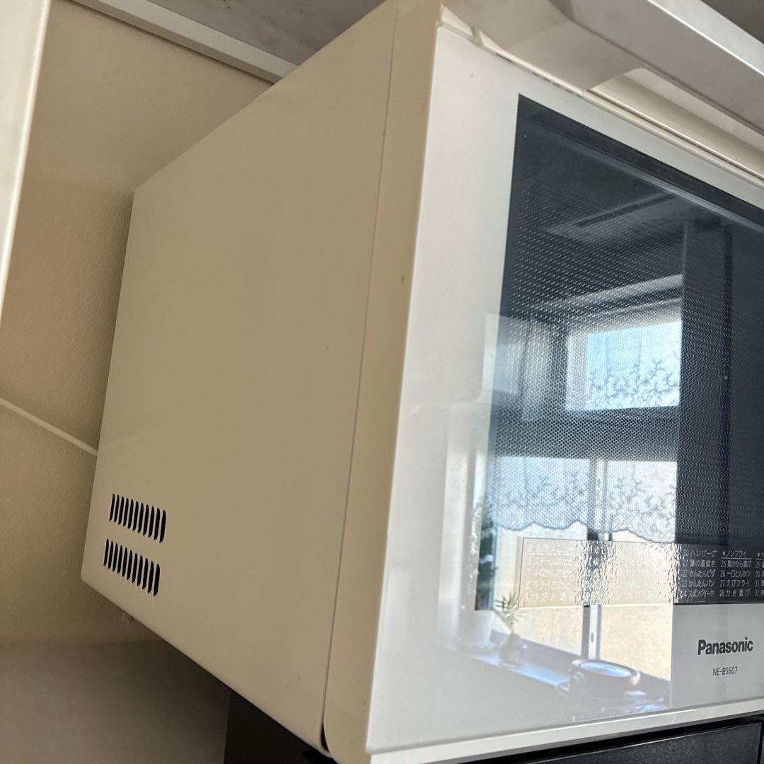 美品　Panasonic Bistro 30L 白　電子レンジNE-BS607