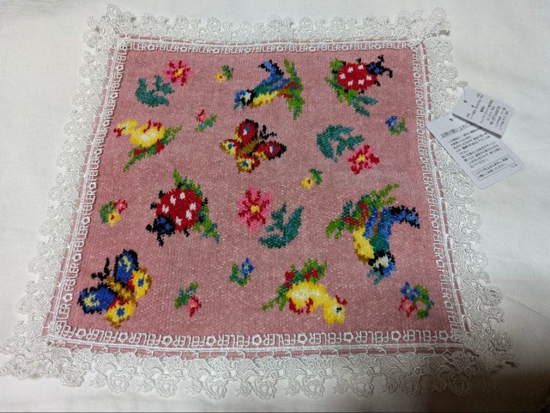 フェイラー　ハイジ　近沢レース　コラボ　ハンカチ　ハイジペイズリー　旗艦店限定