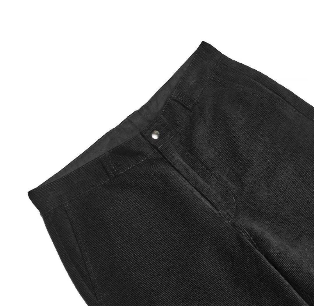 tatoo studio yamada コーデュロイパンツ　ブラックMサイズ